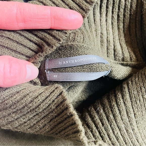 Anthropologie Margarita Tunic Sweater in Green - Picture 7 of 10